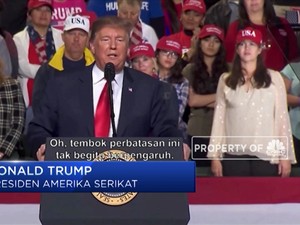 Trump Berjanji Tetap Bangun Tembok Perbatasan AS-Meksiko