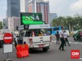 Satu Arah Sudirman ke Dukuh Bawah Dimulai, Pengendara Bingung