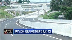 Tarif 15 Ruas Tol akan Disesuaikan