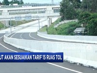 Tarif 15 Ruas Tol akan Disesuaikan