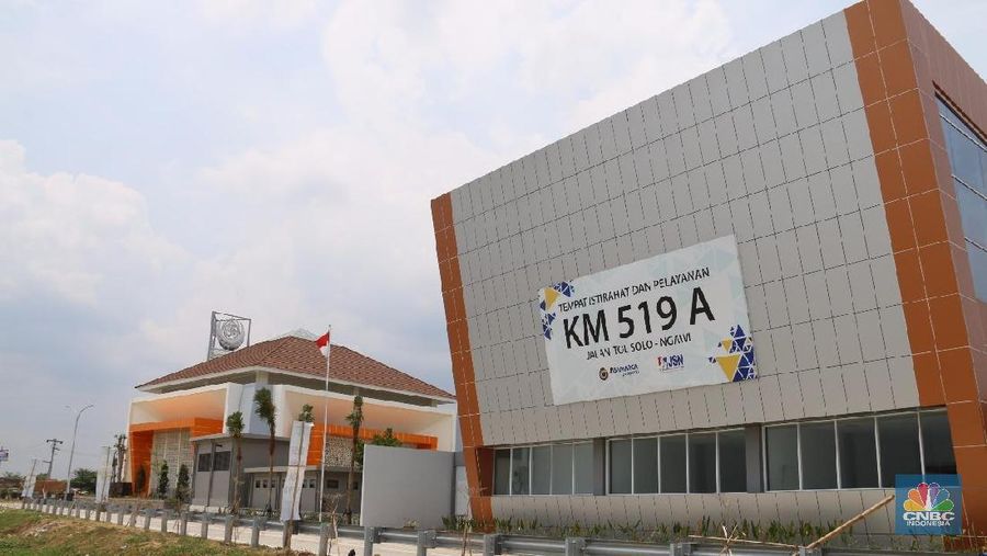 Sejauh ini, sejumlah rest area masih dalam proses pembangunan.