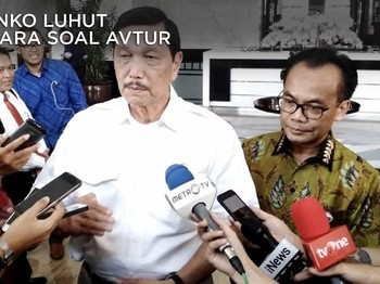 Luhut Bicara Monopoli Avtur Pertamina
