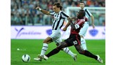 Juventus pantas berterima kasih kepada AC Milan yang memutuskan melepas Andrea Pirlo secara gratis pada 2011. Pirlo kemudian memperkuat Juventus hingga 2015 dan menjadi legenda klub. (OLIVIER MORIN / AFP)