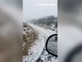 VIDEO: Badai Sebabkan Salju Turun di Hawaii