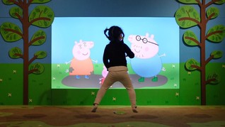 FOTO: 'Peppa Pig' Idola Asal Inggris yang Populer di China