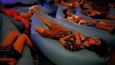 Sejumlah acara seperti debat, diskusi, hackathon, kompetisi di bidang teknologi dan keamanan, pengembangan peranti lunak kerap diselenggarakan untuk meramaikan Campus Party. (REUTERS/Nacho Doce)