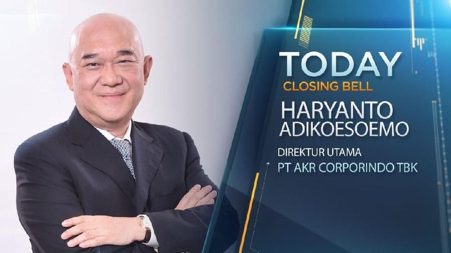 Direktur Utama AKRA Haryanto Adikoesoemo secara eksklusif hadir di program Closing Bell CNBC Indonesia TV