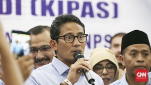 Sandi Ingin Pertanyaan Panelis Dihapus Saat Debat Ketiga