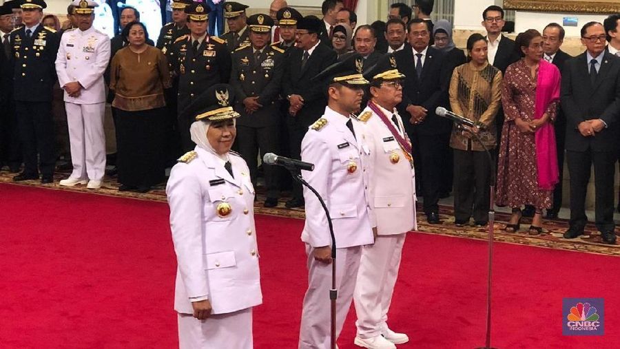 Usai pelantikan, Jokowi langsung meminta seluruh pemimpin daerah tancap gas.