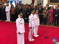 Lantik Khofifah Jadi Gubernur, Jokowi: Langsung Tancap Gas!