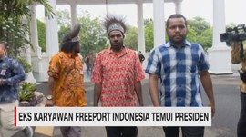 Eks Karyawan Freeport Indonesia Temui Presiden