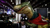 Festival teknologi ini pertama kali diselenggarakan pada 1997 di Spanyol. (REUTERS/Nacho Doce)