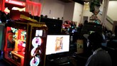 Pesta teknologi Campus Party menampilkan berbagai inovasi terbaru diselenggarakan di Sao Paolo, Brasil pada 12 Februari 2019. (REUTERS/Nacho Doce)