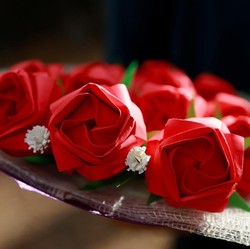 Bunga Origami Jadi Pilihan Saat Rayakan Valentine