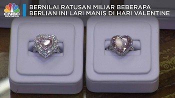 Berharga Ratusan Miliar, Berlian Ini Laris di Hari Valentine