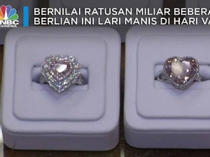 Berharga Ratusan Miliar, Berlian Ini Laris di Hari Valentine