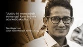 Calon Wakil Presiden nomor urut 02 Sandiaga Uno