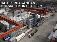 Duh, Neraca Perdagangan Indonesia Tekor US$ 1,16 M