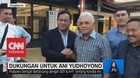 Jenguk Ani Yudhoyono, Prabowo Disambut Hatta Rajasa