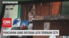 Pencurian Uang Ratusan Juta Terekam CCTV