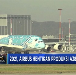 2021, Airbus Setop Produksi A380