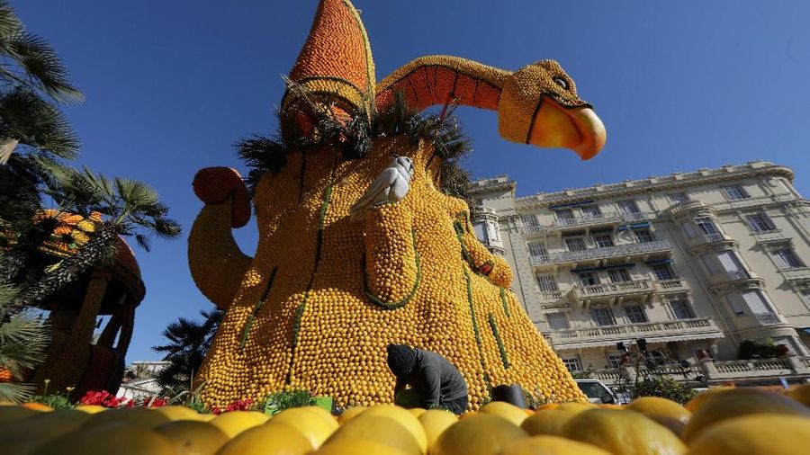 Acara Festival Lemon ke-86 tahun akan di mulai besok (16/2/19), di Menton, Perancis.