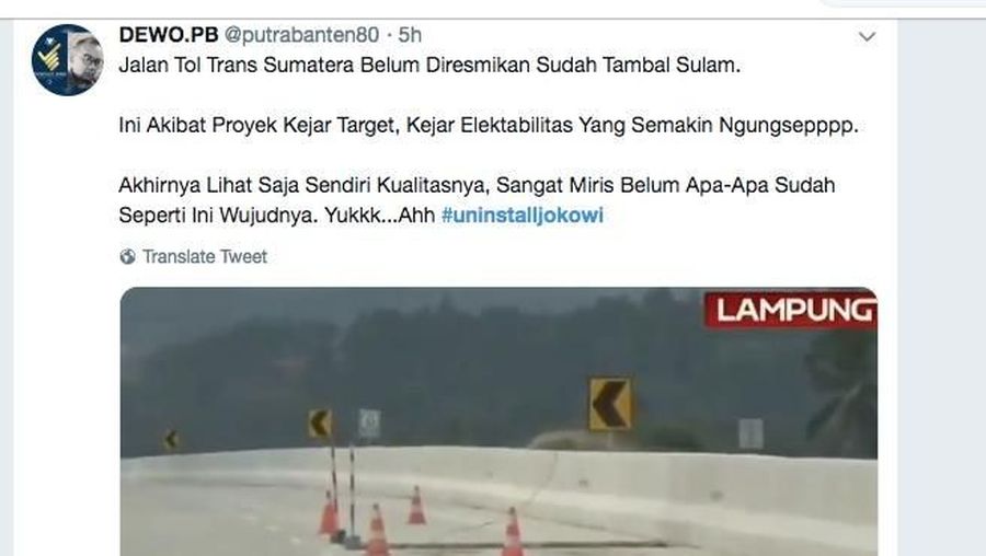 Perang medsos ramai lagi, kali ini tagar #uninstalljokowi.