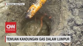 Temuan Kandungan Gas dalam Lumpur