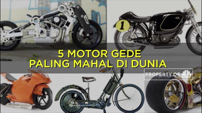 Terungkap Ini 5 Motor Gede Termahal di Dunia