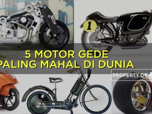 Terungkap! Ini 5 Motor Gede Termahal di Dunia