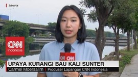 Upaya Kurangi Bau Kali Sunter