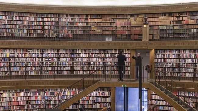 Perpustakaan Rasa Mal di Swedia