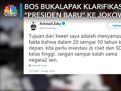 Bos Bukalapak Klarifikasi "Presiden Baru" ke Jokowi