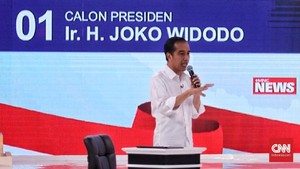 Pakai Data, Jokowi Dinilai Unggul di Paruh Pertama Debat