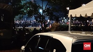 Terdengar Ledakan di Tempat Nobar Debat Parkir Timur Senayan