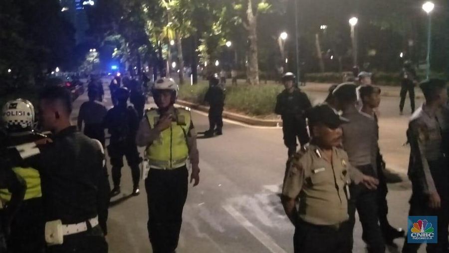 Ledakan terjadi di dekat lokasi nobar debat capres di Senayan