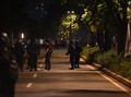 Lokasi Ledakan di Senayan Ditutup Dengan Garis Polisi