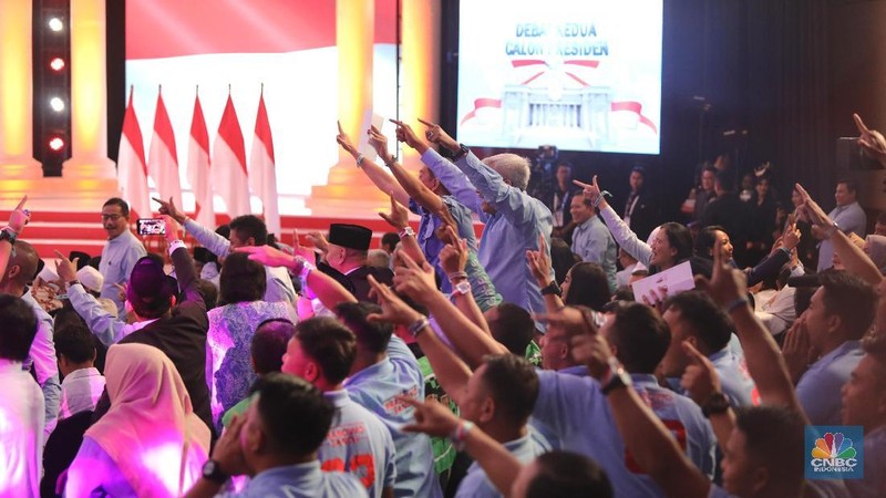 Debat capres putaran kedua ini bertema energi, lingkungan hidup, infrastruktur, pangan, dan sumber daya alam.