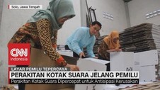 KPU Solo Mulai Merakit Kotak Suara Kardus Jelang Pemilu