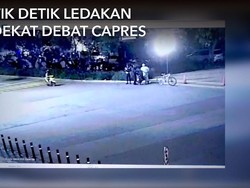 Detik-detik Ledakan Di Sekitar Lokasi Debat Pilpres 2019