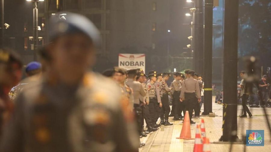 Sumber suara ledakan berada di dekat area nonton bareng debat capres.