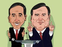 Prabowo Bukan Paling Tua, Ini Usia Capres & Cawapres RI
