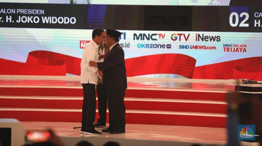 Debat capres putaran kedua ini bertema energi, lingkungan hidup, infrastruktur, pangan, dan sumber daya alam.