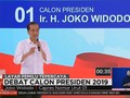 VIDEO: Pernyataan Pamungkas Jokowi di Debat Capres Kedua