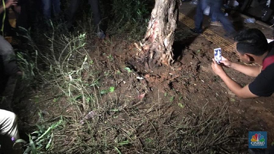 Ledakan diduga terjadi di kawasan parkir timur Senayan