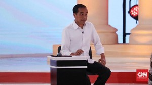 Jokowi Pamerkan Pembubaran Petral di Debat Pilpres