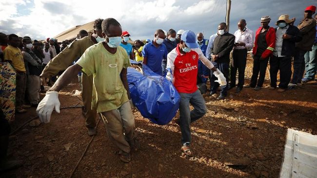 Kecelakaan Tambang Ilegal Zimbabwe, 24 Jasad Dievakusi