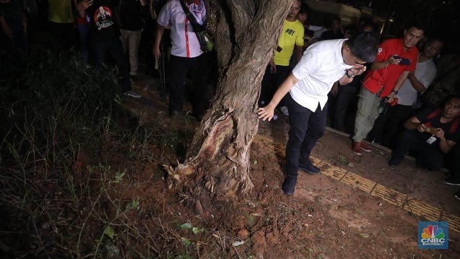 Sumber suara ledakan berada di dekat area nonton bareng debat capres.