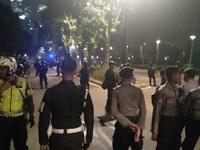 Polisi Mulai Olah TKP Ledakan di Lokasi Dekat Debat Capres