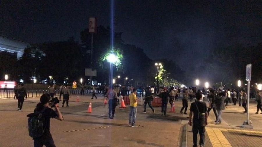 Ledakan terdengar saat berlangsungnya debat Capres